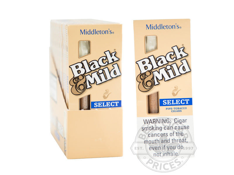 BLACK & MILD CIGARS PLASTIC TIP  5pk/ 10 CT