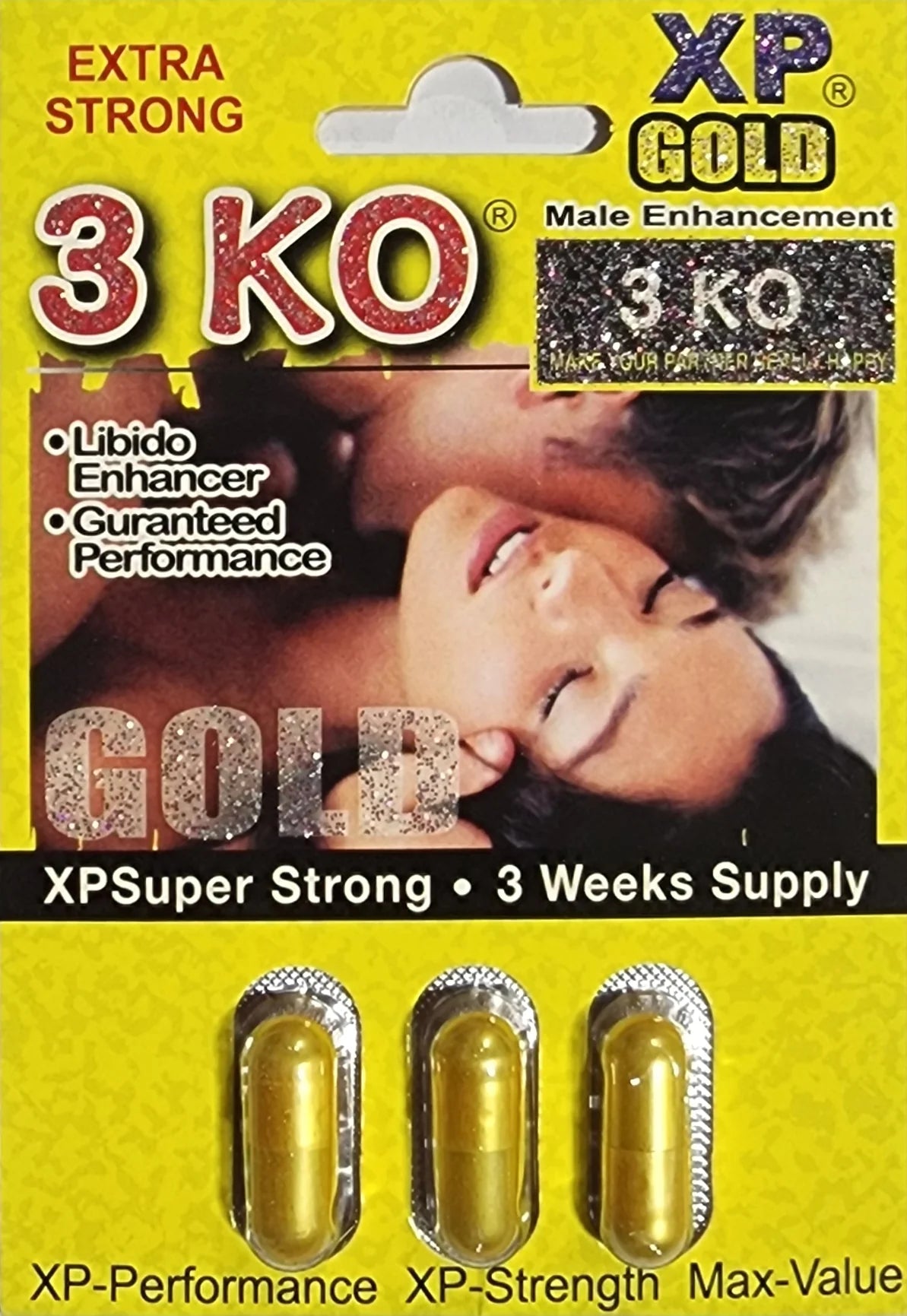 Rhino 3ko XP Gold 3 pills $4.99 EA