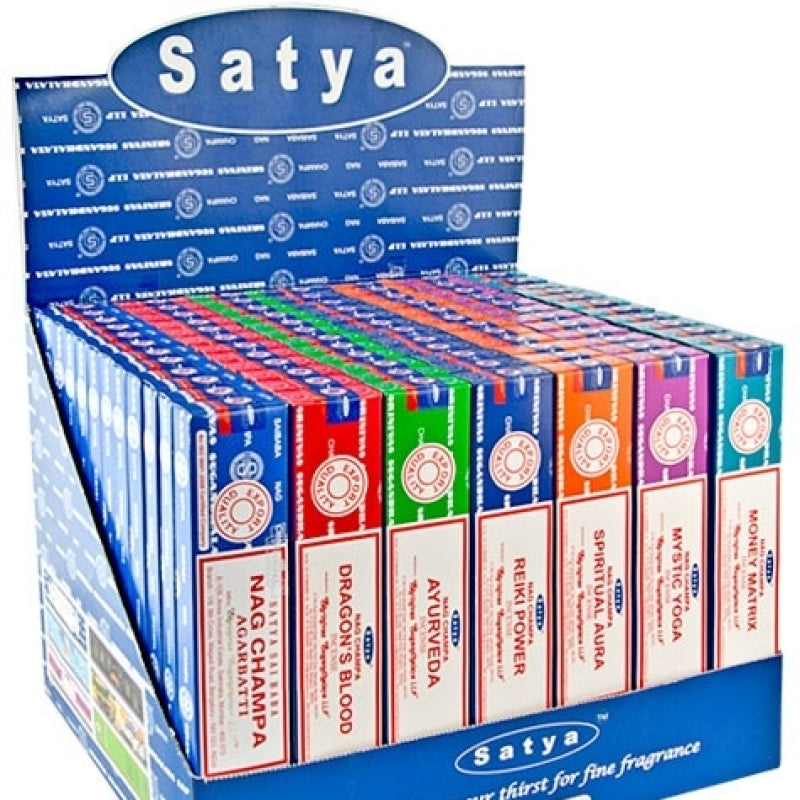 SATYA NAG CHAMPA - ASSORTED 84CT DISPLAY