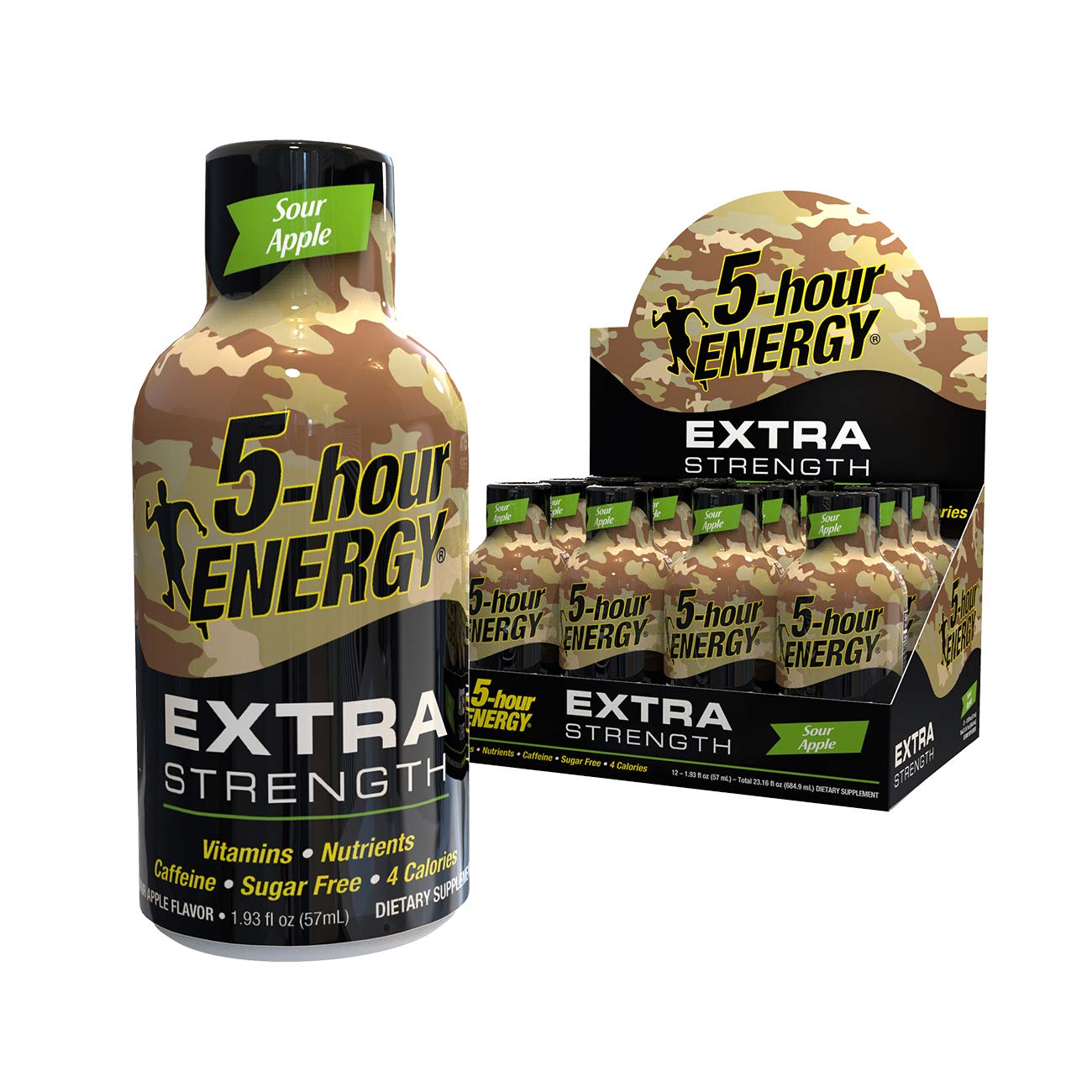 5 Hour Energy Extra Strength - Sour Apple