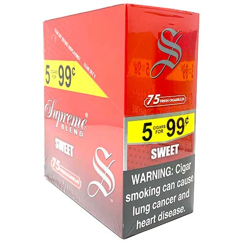 SUPREME BLEND CIGARILLOS SWEET