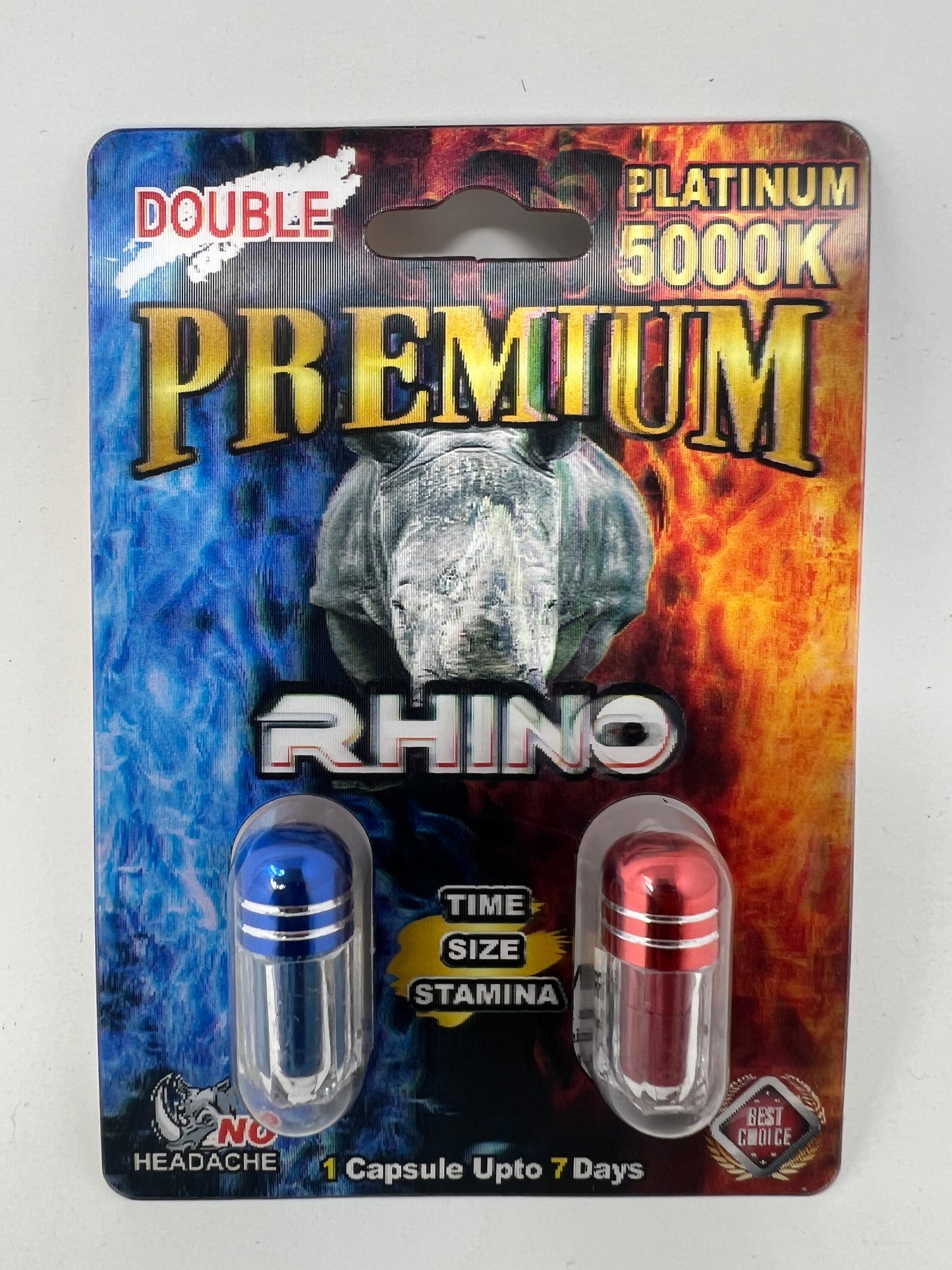 RHINO 5000K PLATINUM DBL CAP 24PK ($3.99 EA)