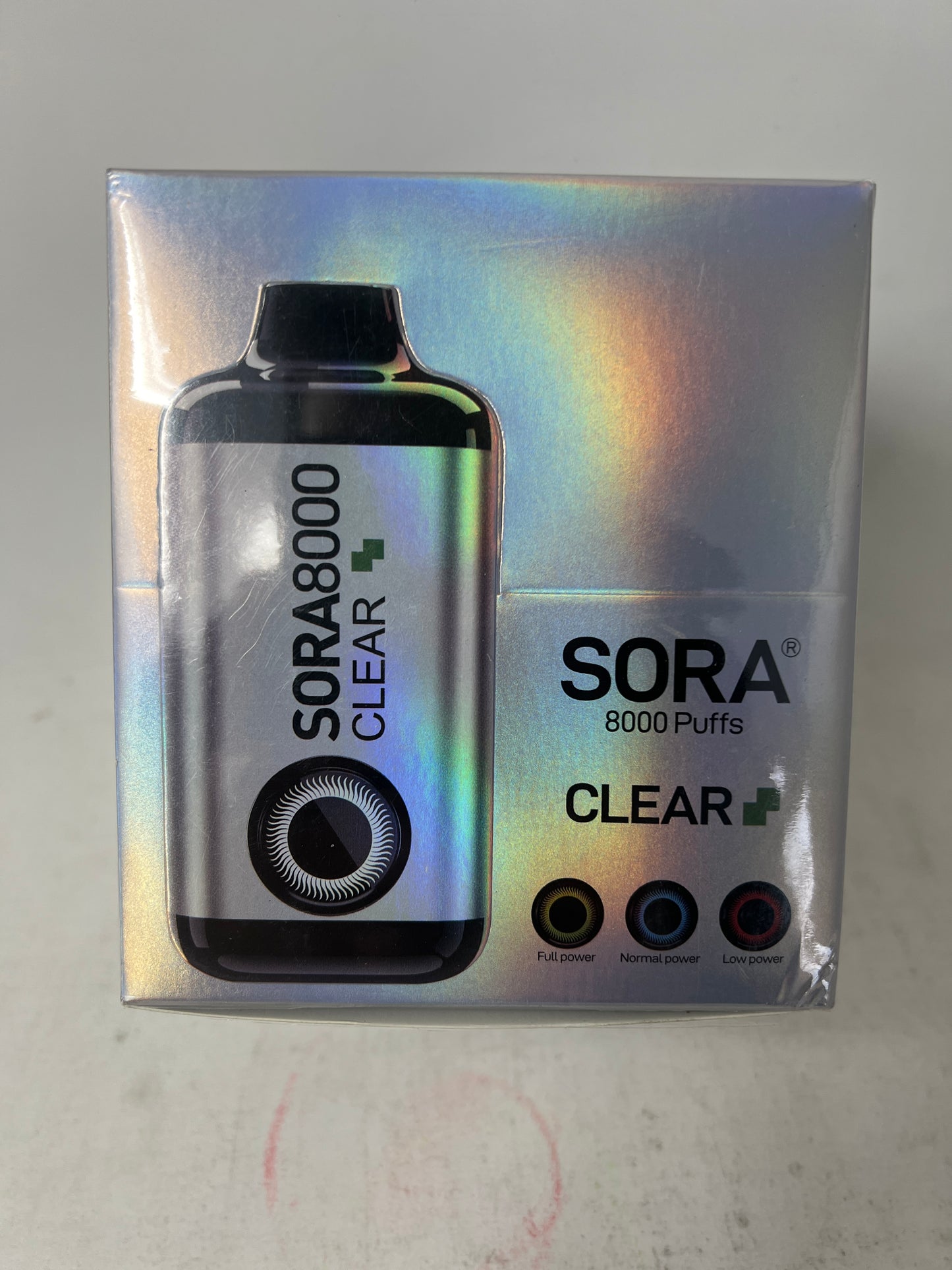 SORA DISPOSABLE VAPE 8000 PUFFS 5CT