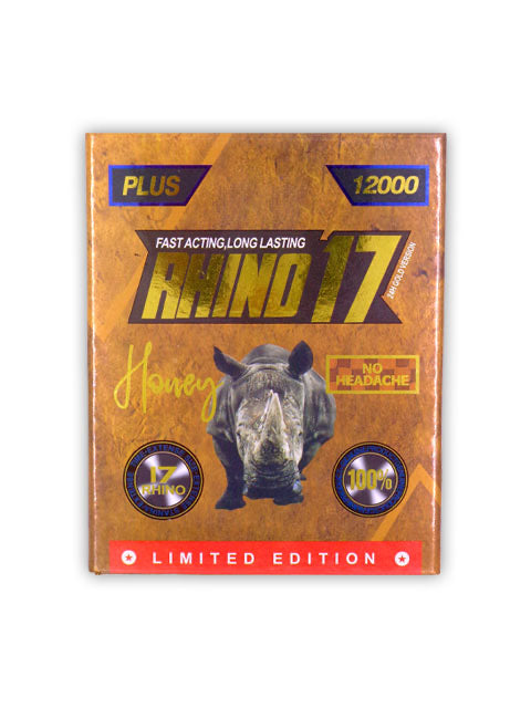 RHINO 17 HONEY 12 CT