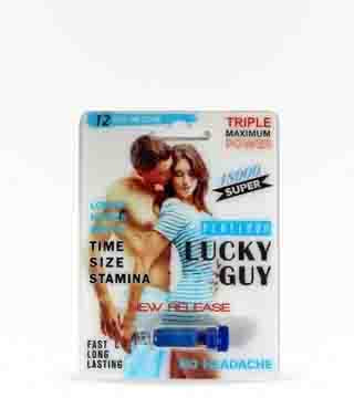 LUCKY GUY 18000 SUPER SINGLE CAP 24PK  ($3.99 EA)