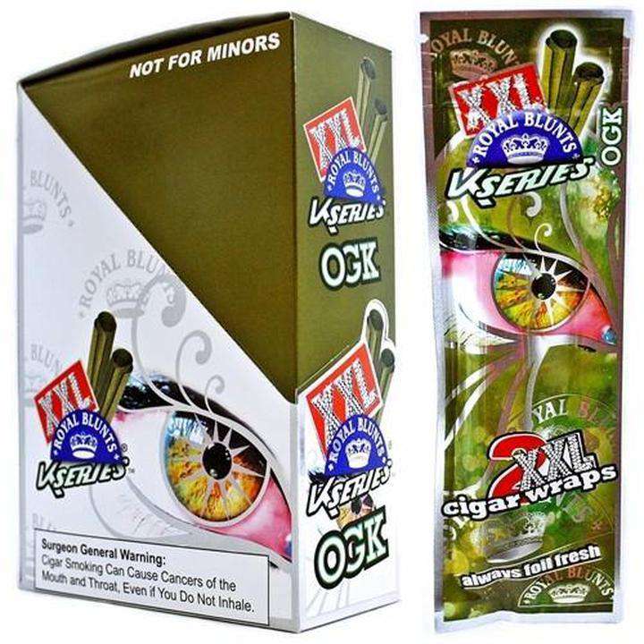 ROYAL BLUNTS XXL CIGAR WRAPS 25 PACKS OF 2