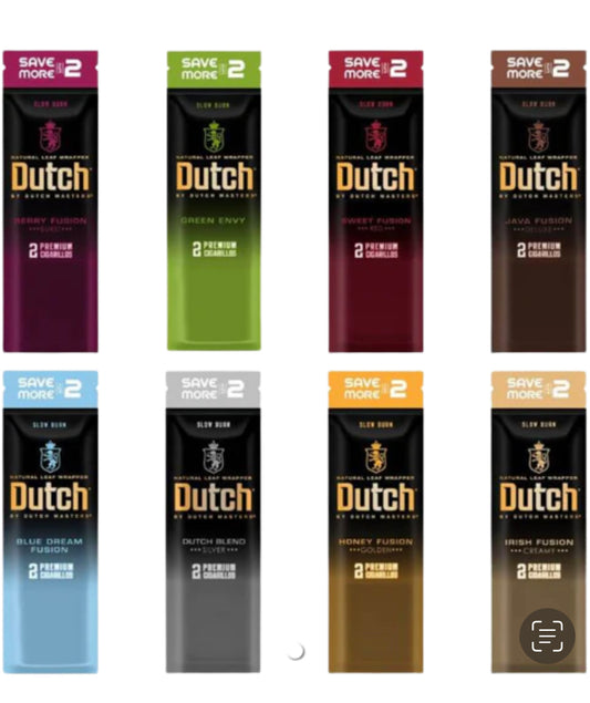 DUTCH MASTERS 2/$1.49 CIGARILLOS 30 PACKS OF 2