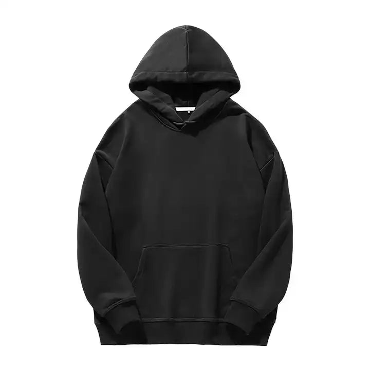 HOODIES BLACK F3552T FLEECE