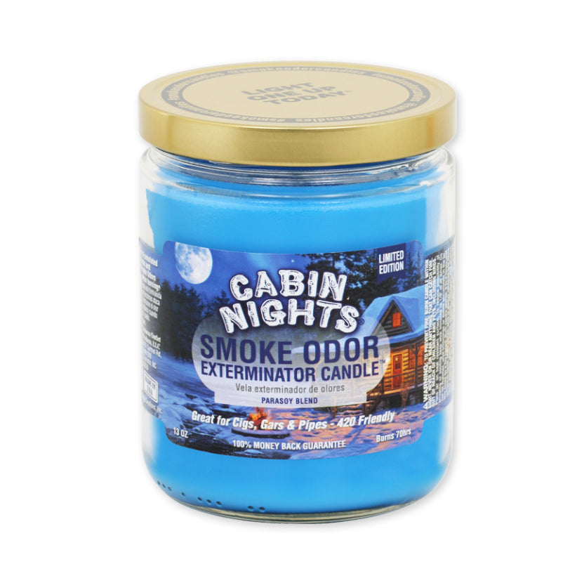 SMOKE ODOR CANDLE 13OZ JAR CANDLES ( MIX & MATCH)