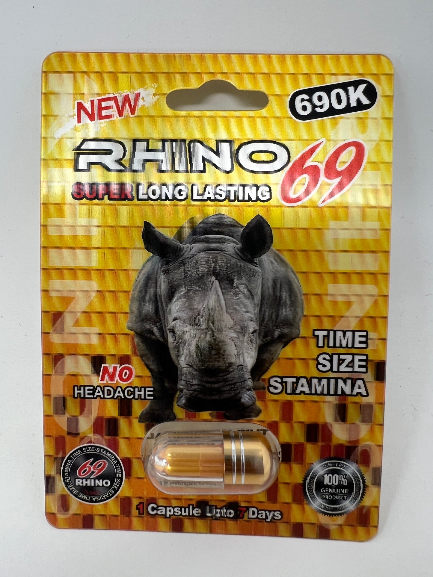 RHINO 69 690K SINGLE CAP 24 PK ($2.99 EA)