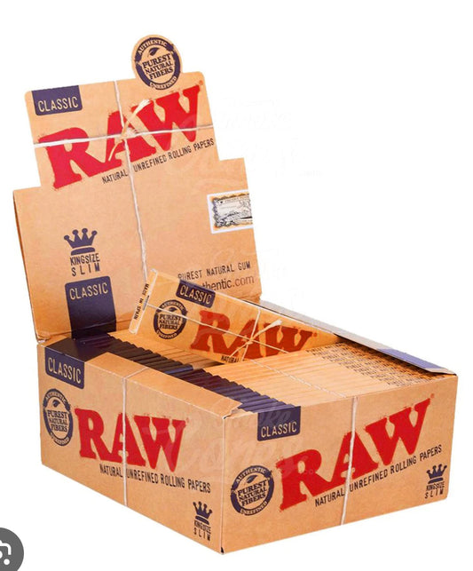 RAW CLASSIC KING SIZE SLIM 50CT