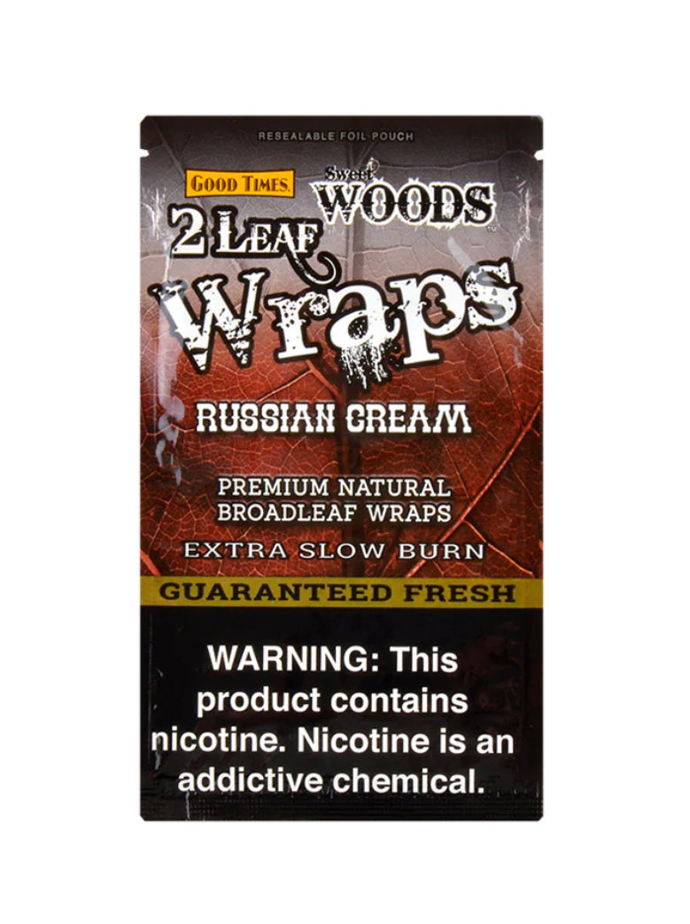 GOOD TIME WOODS LEAF WRAPS 60 CT