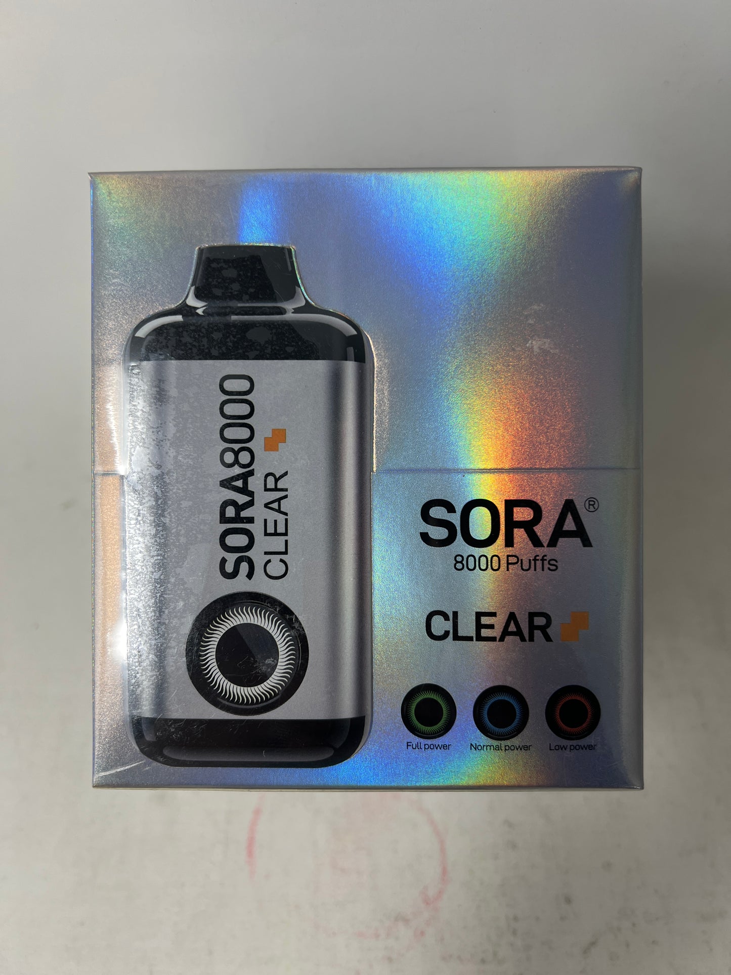 SORA DISPOSABLE VAPE 8000 PUFFS 5CT