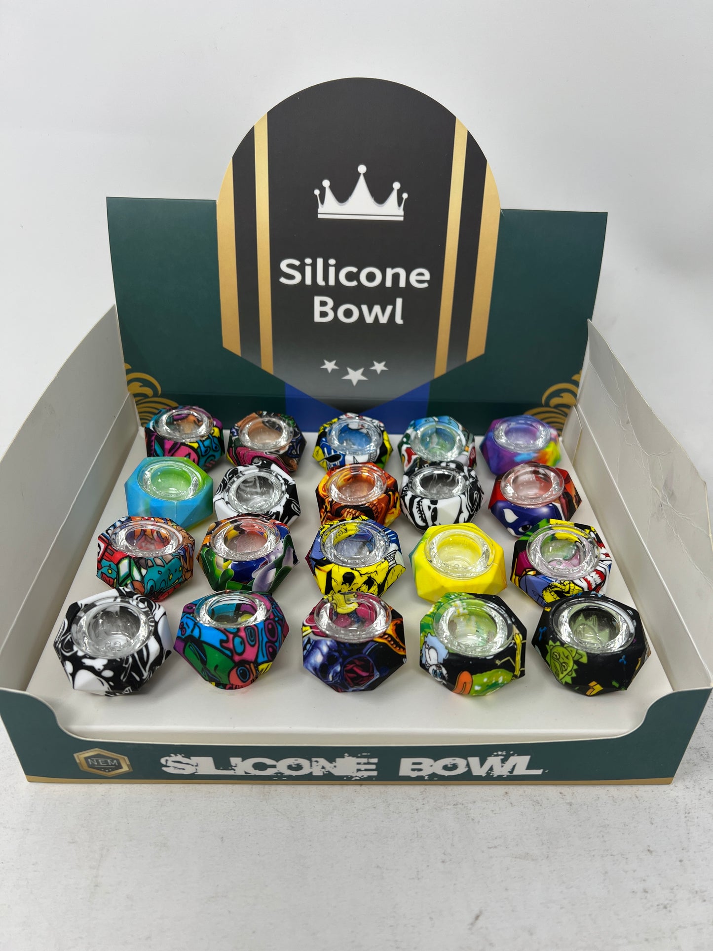 SILICON BOWLS 20CT ($4.99 EA)