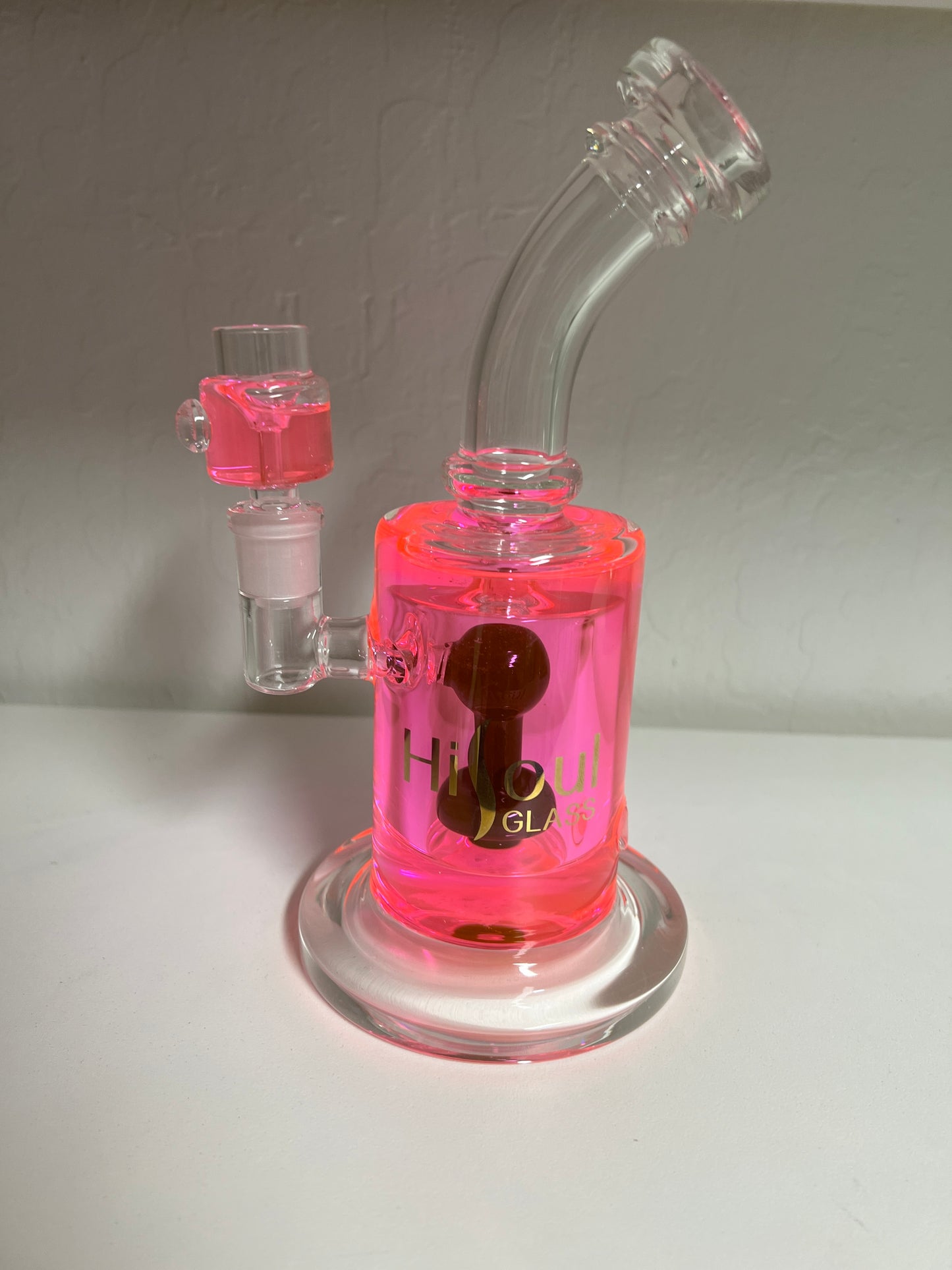 GLASS BONG - HI SOUL LIQUID BUBBLER -009