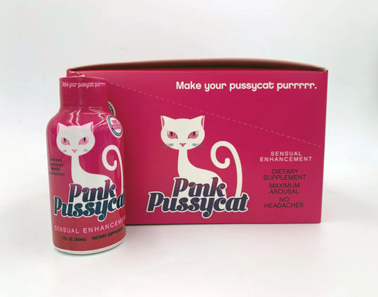 PINK PUSSYCAT FEMALE ENHANCEMENT SHOTS 12ct/Box