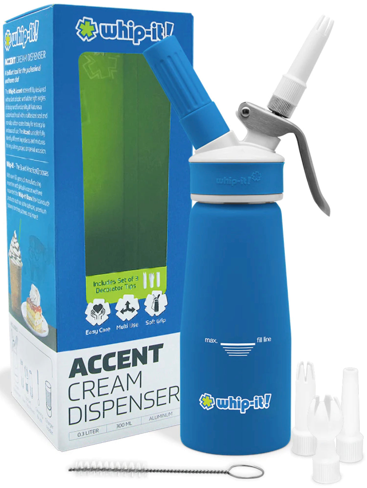 WHIP-IT ACCENT DISPENSER