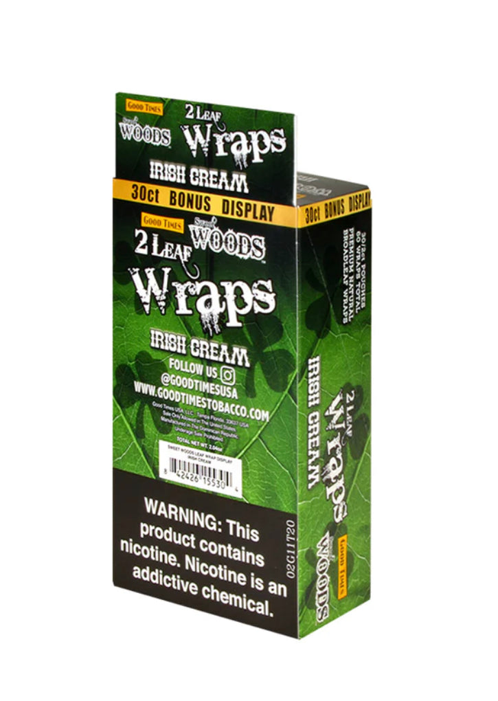 GOOD TIME WOODS LEAF WRAPS 60 CT