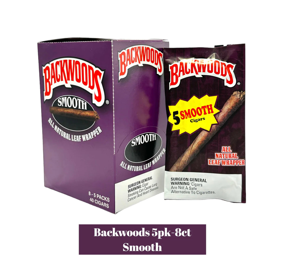 BACKWOODS CIGARS 5PK/8 CT