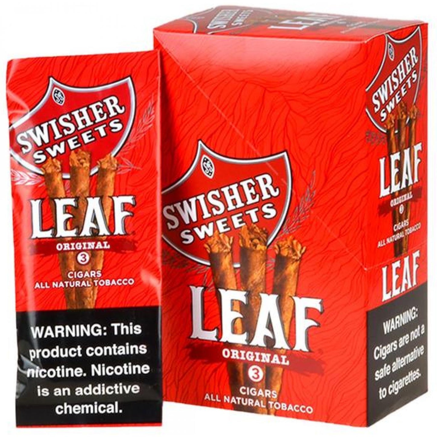 SWISHER SWEET LEAF 10/3-CT PACKS