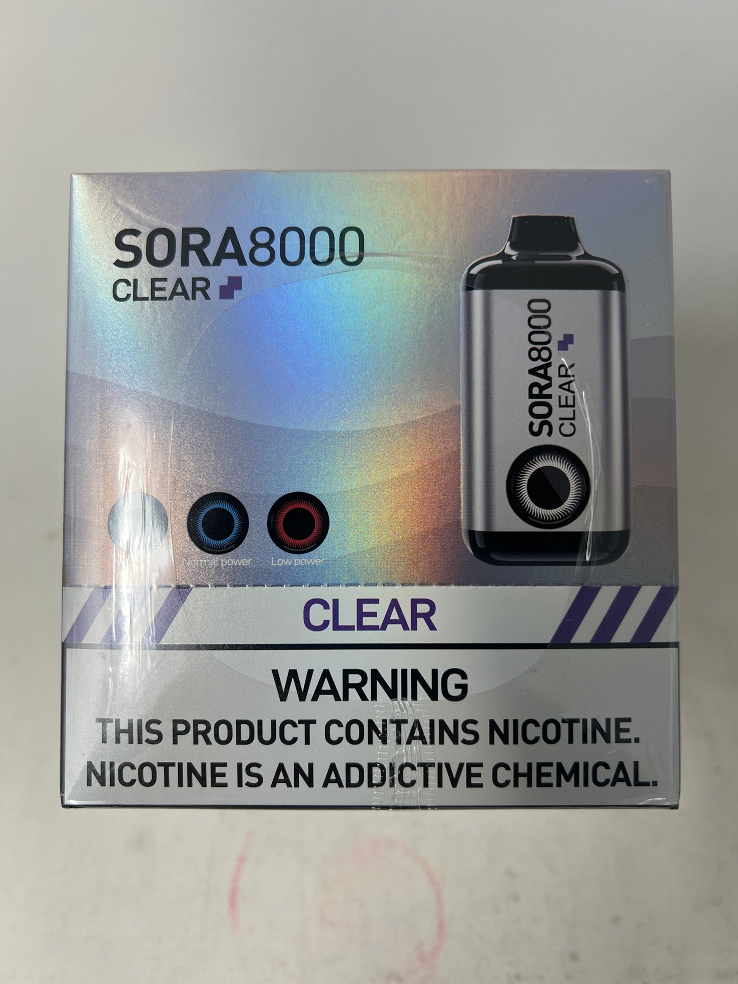 SORA DISPOSABLE VAPE 8000 PUFFS 5CT