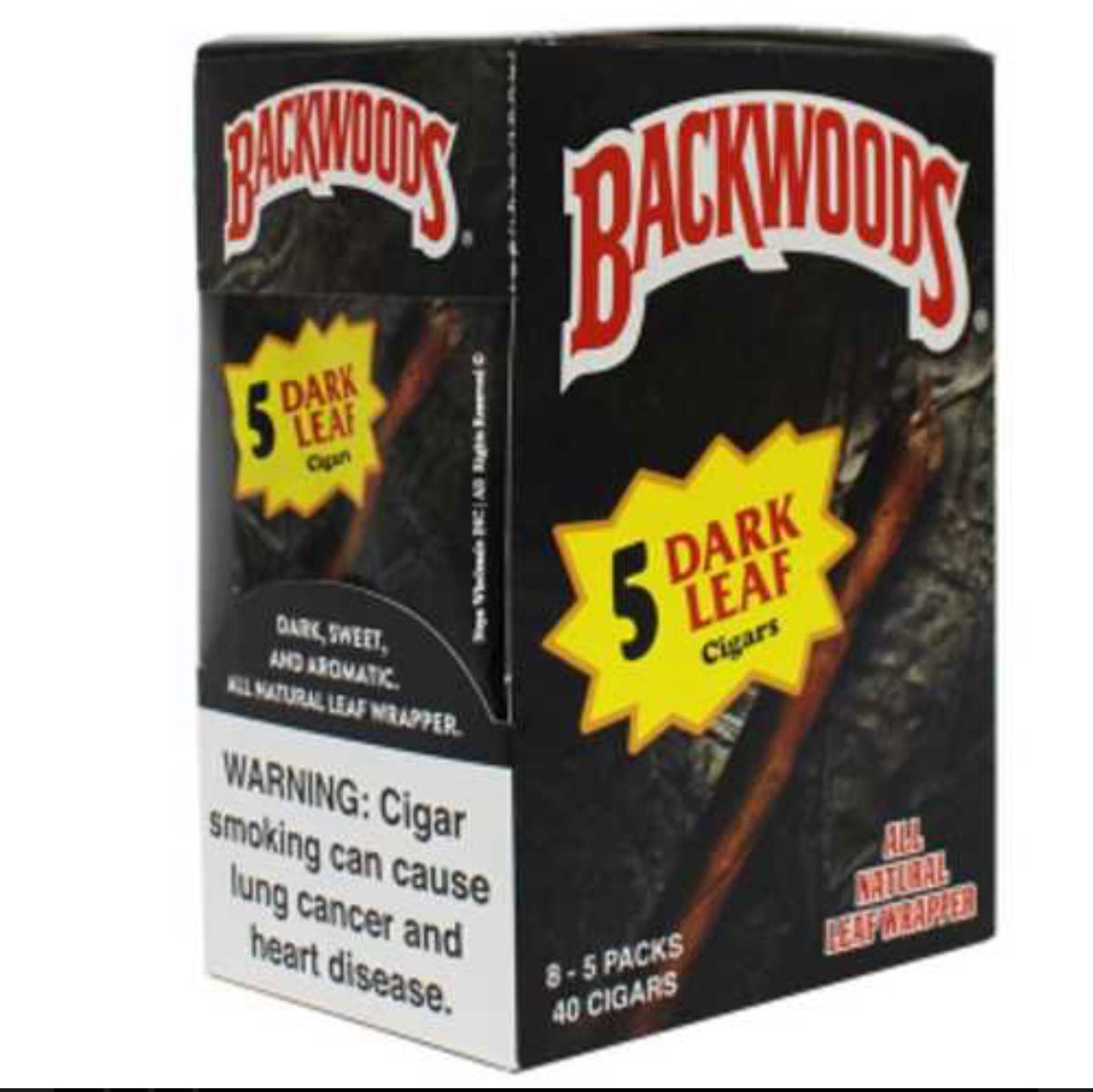 BACKWOODS CIGARS 5PK/8 CT