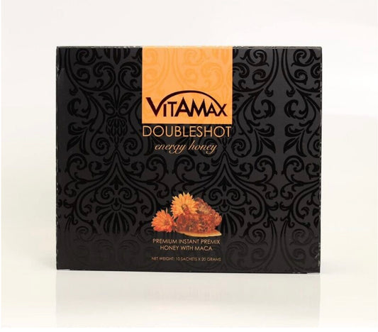 VITAMAX HONEY DOUBLESHOT 10 SACHETS 20GRAMS