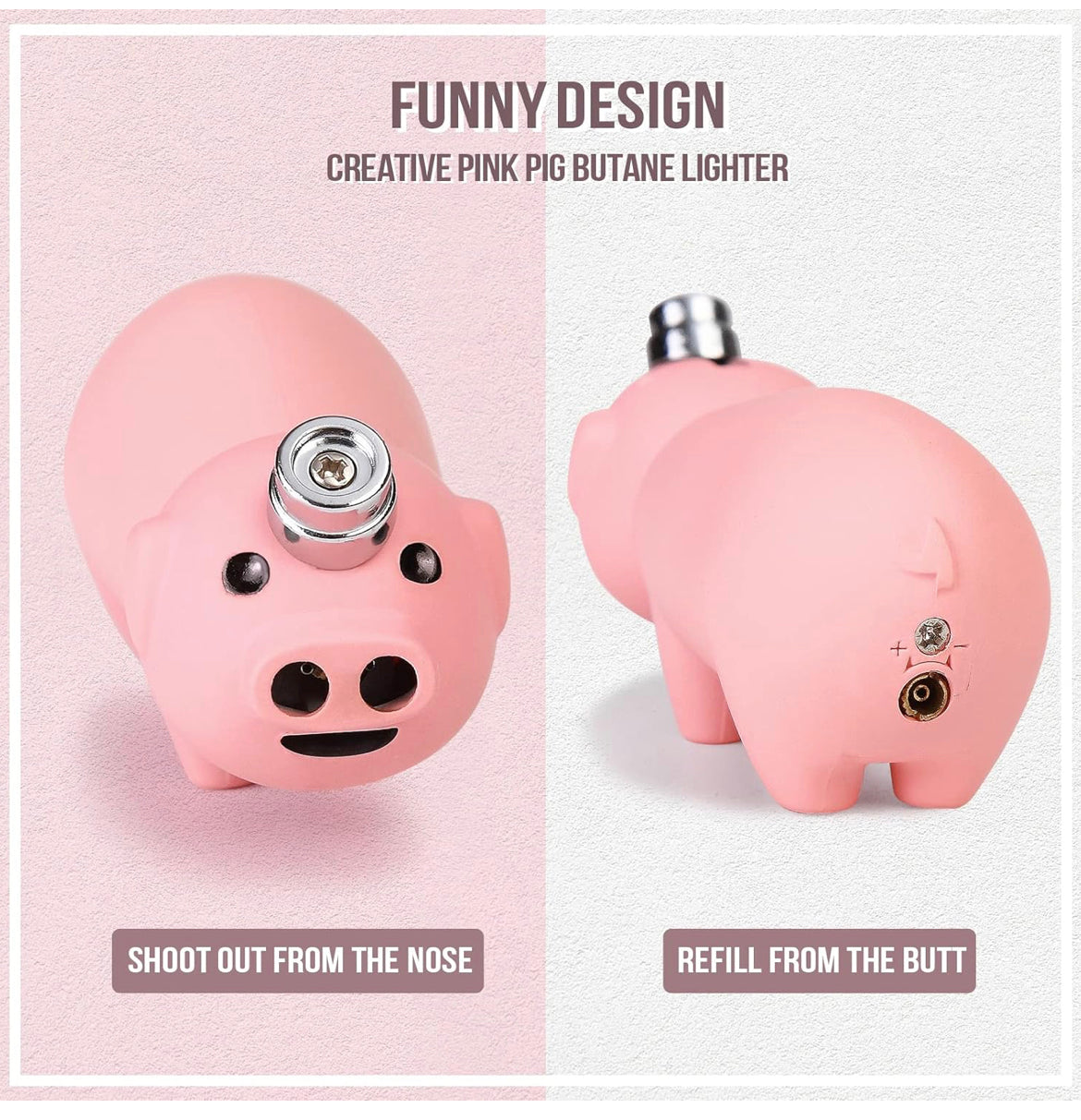 CLICKIT PIG LIGHTERS 20 PCS ( $ 3.99 EA )