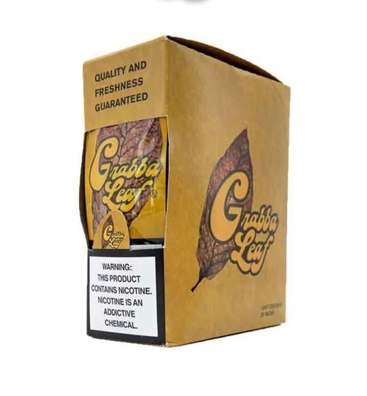 GRABBA LEAF NATURAL CIGAR WRAP GOLD 2PK- 25CT $0.99