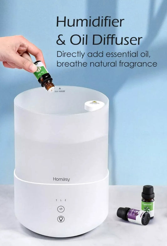 HOMASY HUMIDIFIER & OIL DIFFUSER