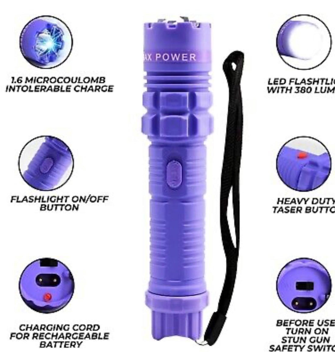 STUN GUN CHEETAH 7IN