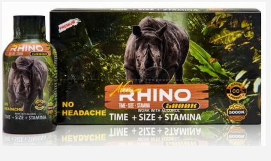 RHINO AFRICAN 500K MALE ENHANCEMENT SHOTS 12ct/Box