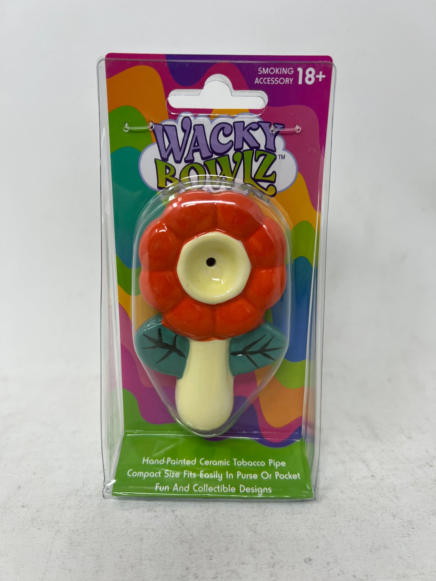 WACKY BOWLZ 3.5 INCH CERAMIC PIPE