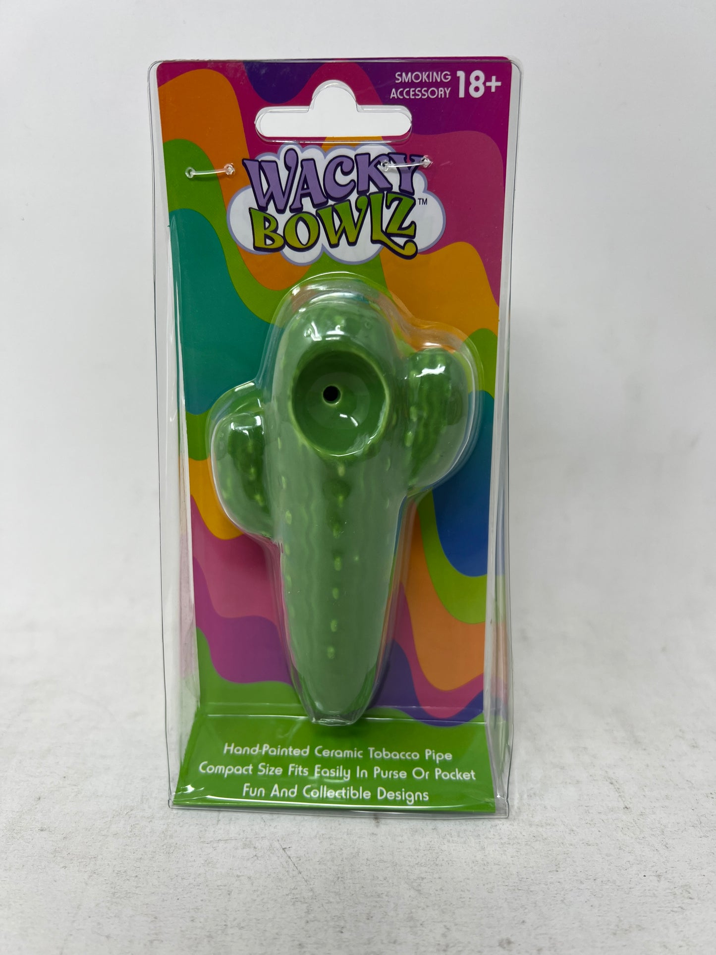 WACKY BOWLZ 3.5 INCH CERAMIC PIPE