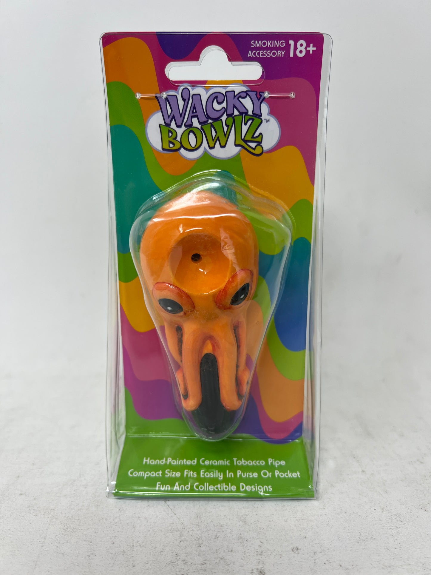 WACKY BOWLZ 3.5 INCH CERAMIC PIPE