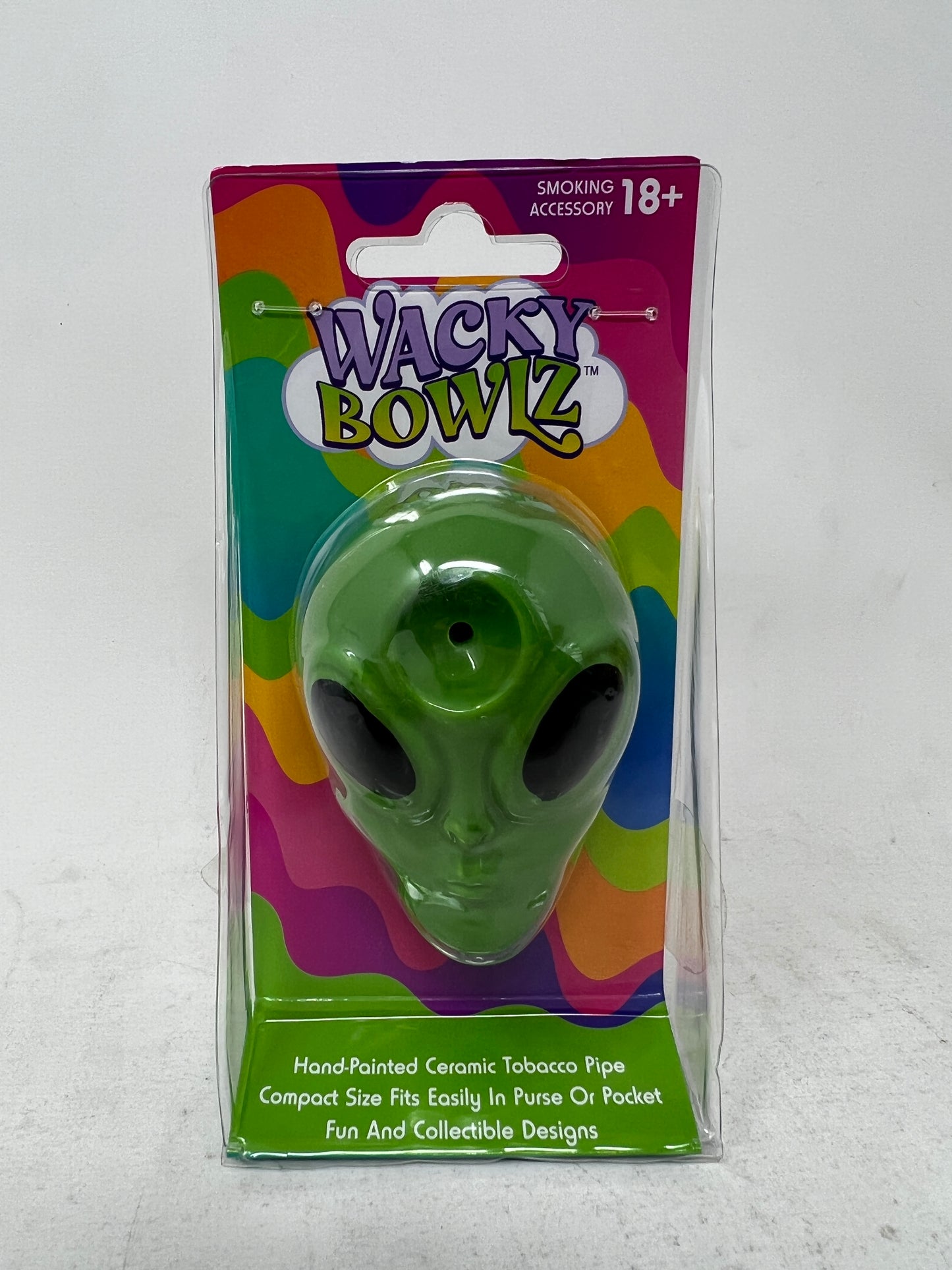 WACKY BOWLZ 3.5 INCH CERAMIC PIPE