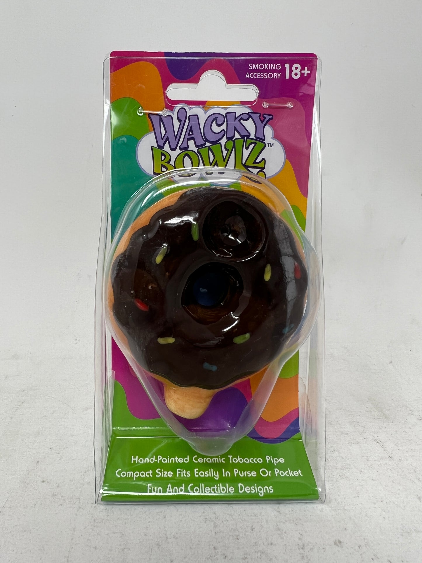 WACKY BOWLZ 3.5 INCH CERAMIC PIPE