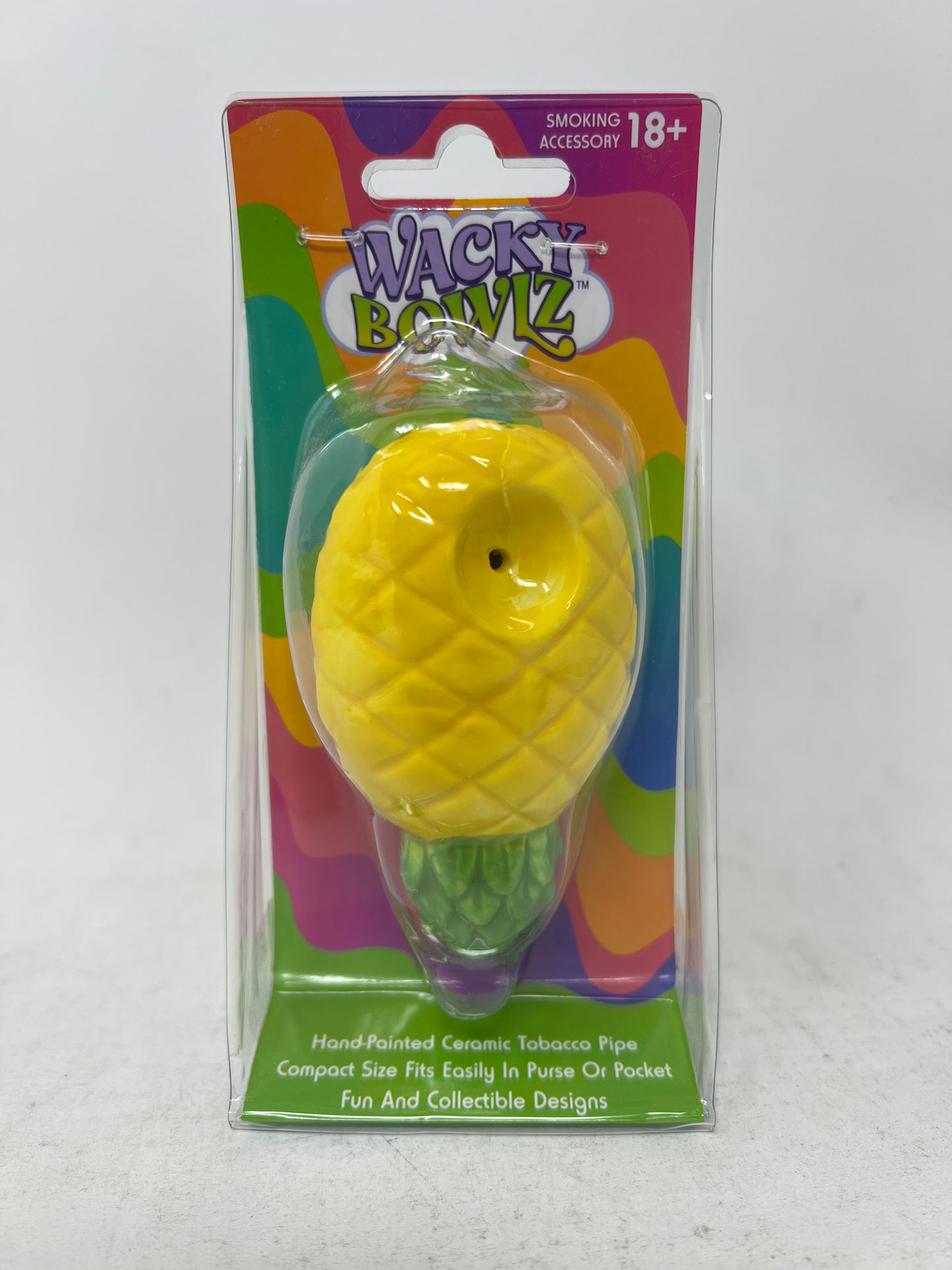 WACKY BOWLZ 3.5 INCH CERAMIC PIPE