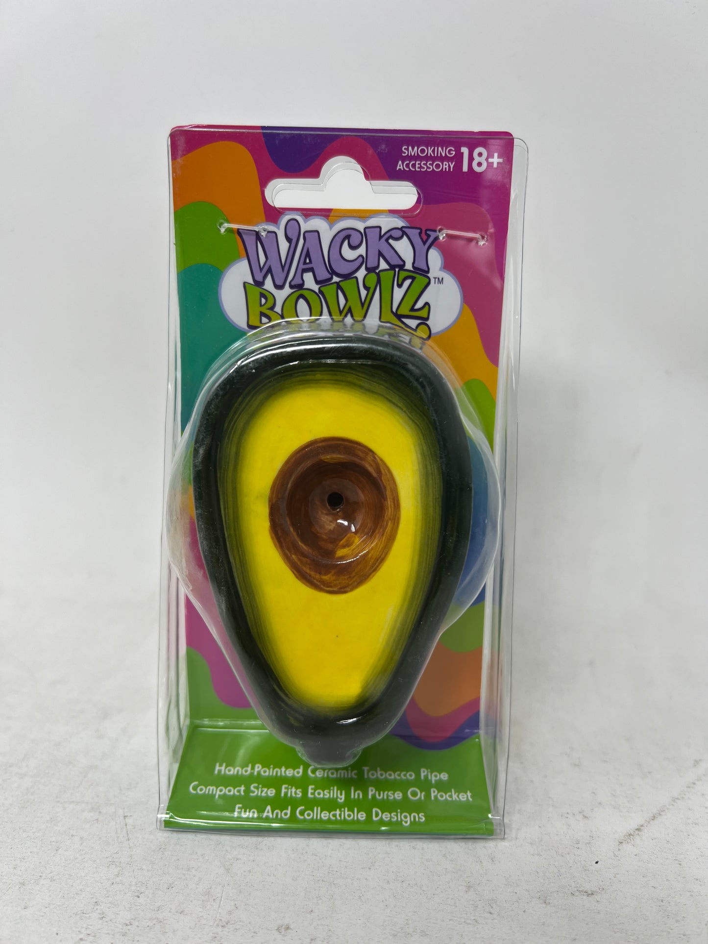 WACKY BOWLZ 3.5 INCH CERAMIC PIPE