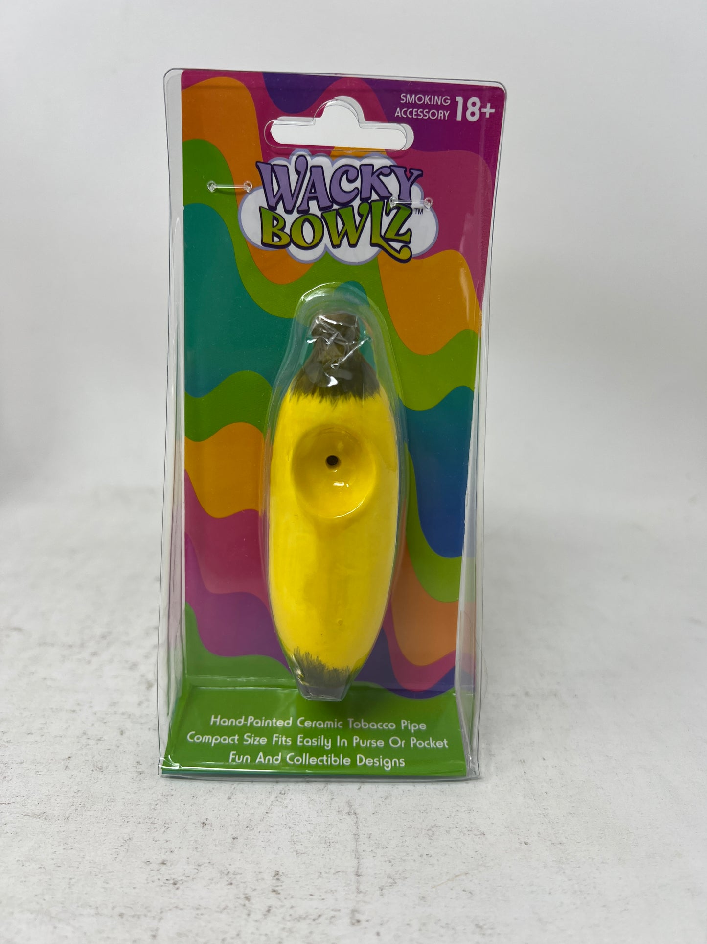 WACKY BOWLZ 3.5 INCH CERAMIC PIPE