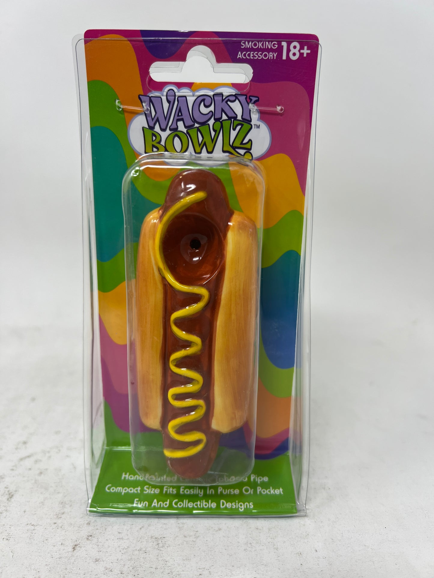 WACKY BOWLZ 3.5 INCH CERAMIC PIPE