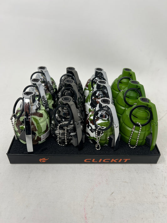 CLICKIT BOMB TORCH 12 CT ($5.99EA)