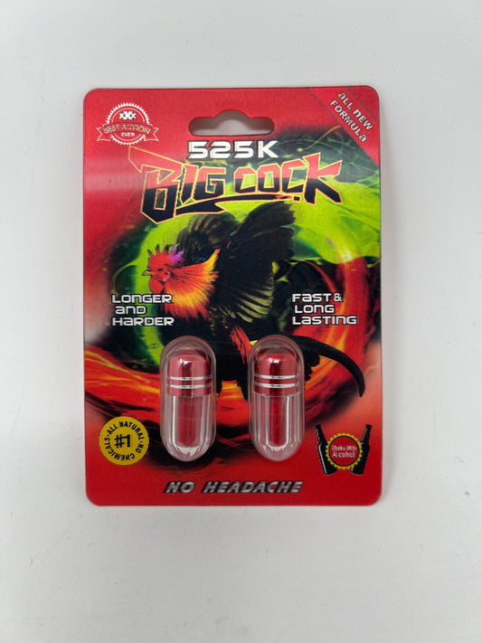 BIG COCK 525K DOUBLE 24pk $3.99EA