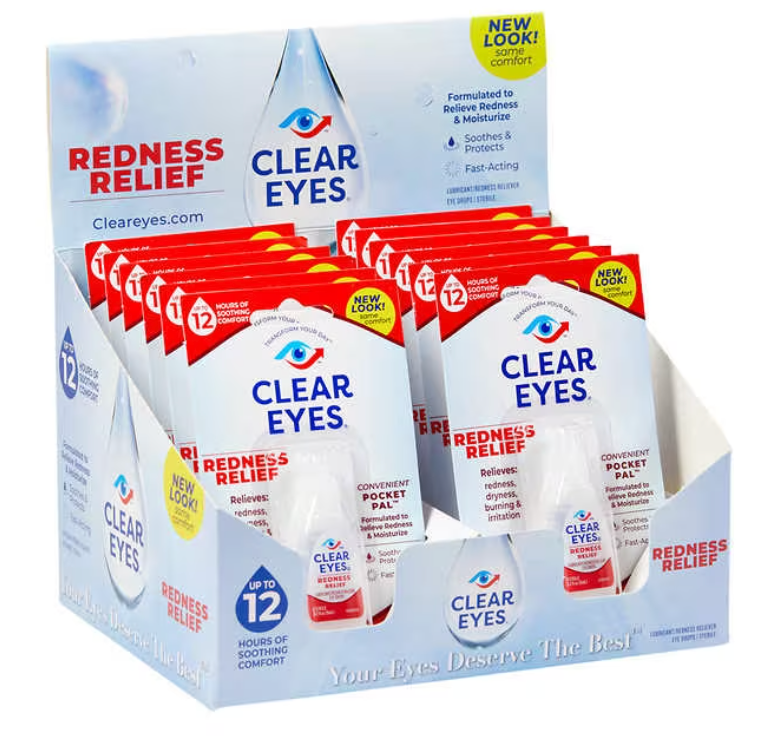 CLEAR EYES 12 PC